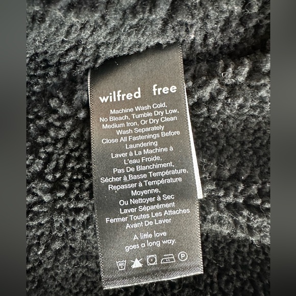 Wilfred Sherpa Lined Denim Jacket - Picture 8 of 11